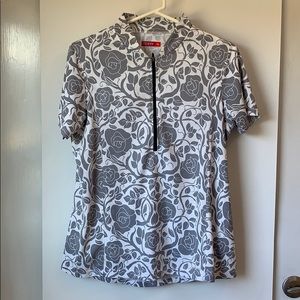 Terry Cycling jersey short sleeve with pockets